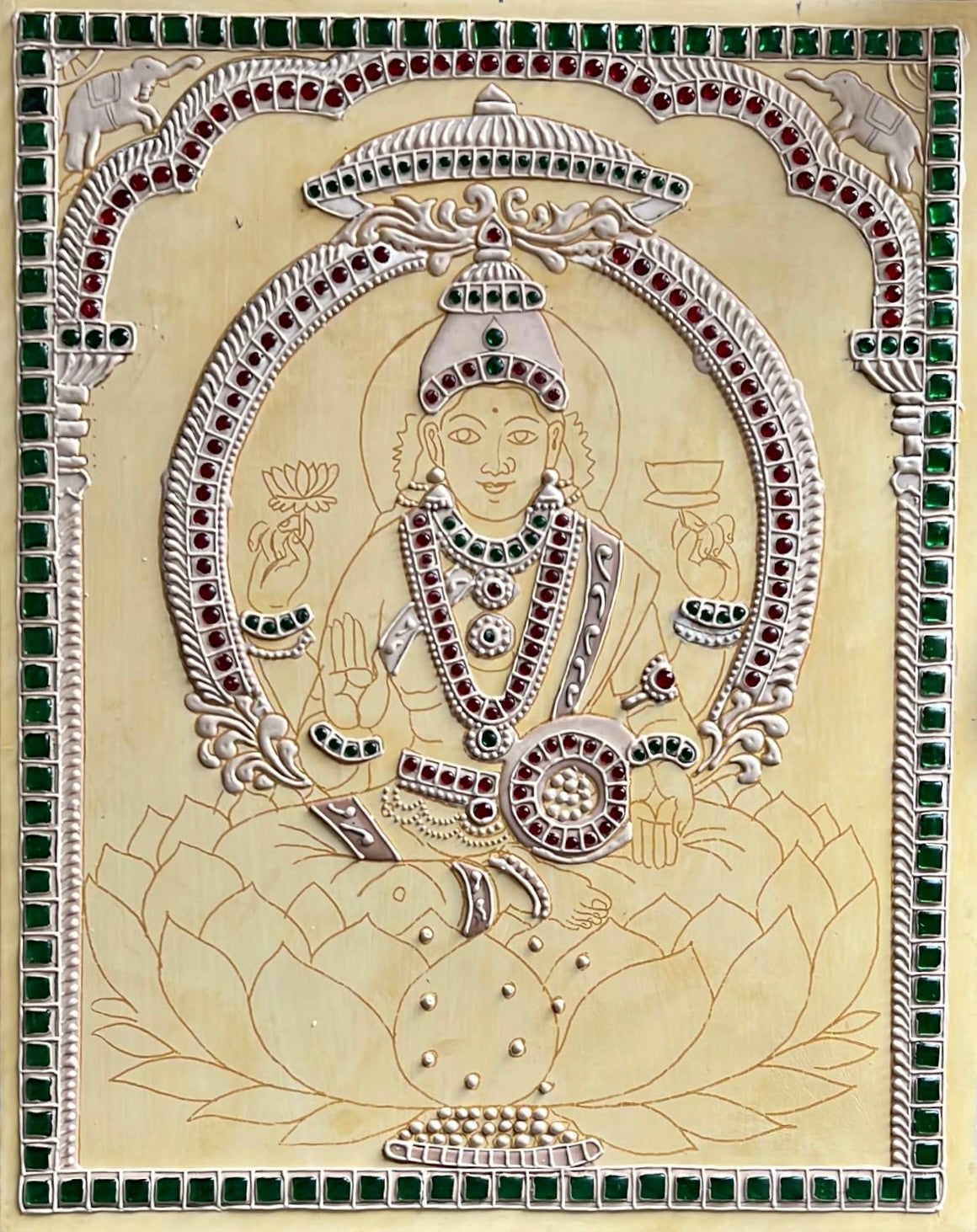 Embossing chalk powder Tanjore painting material