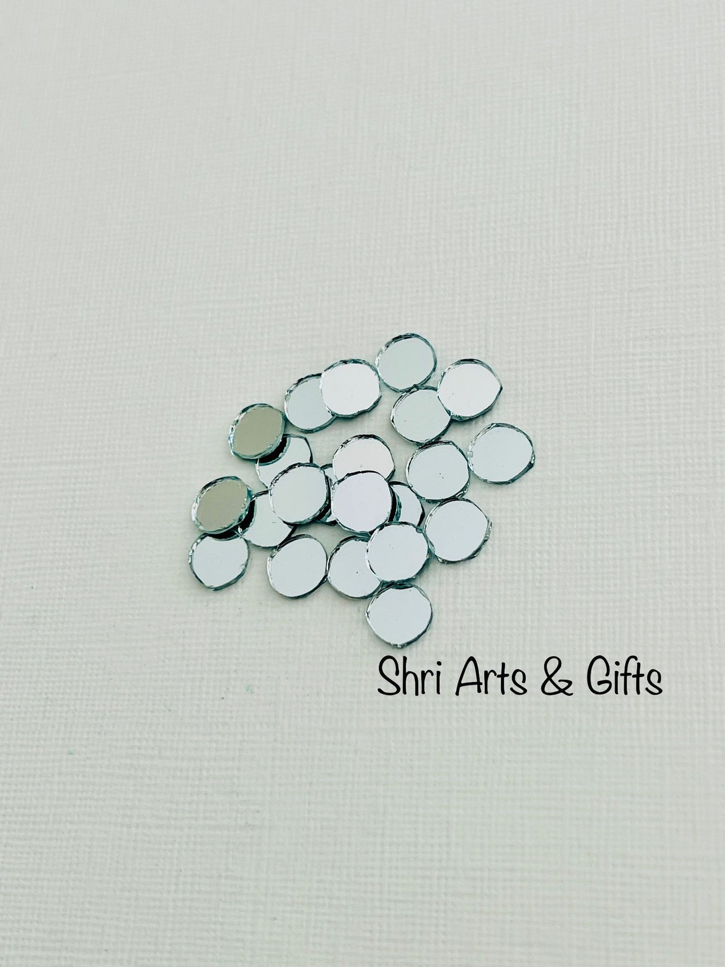 Round craft mirrors
