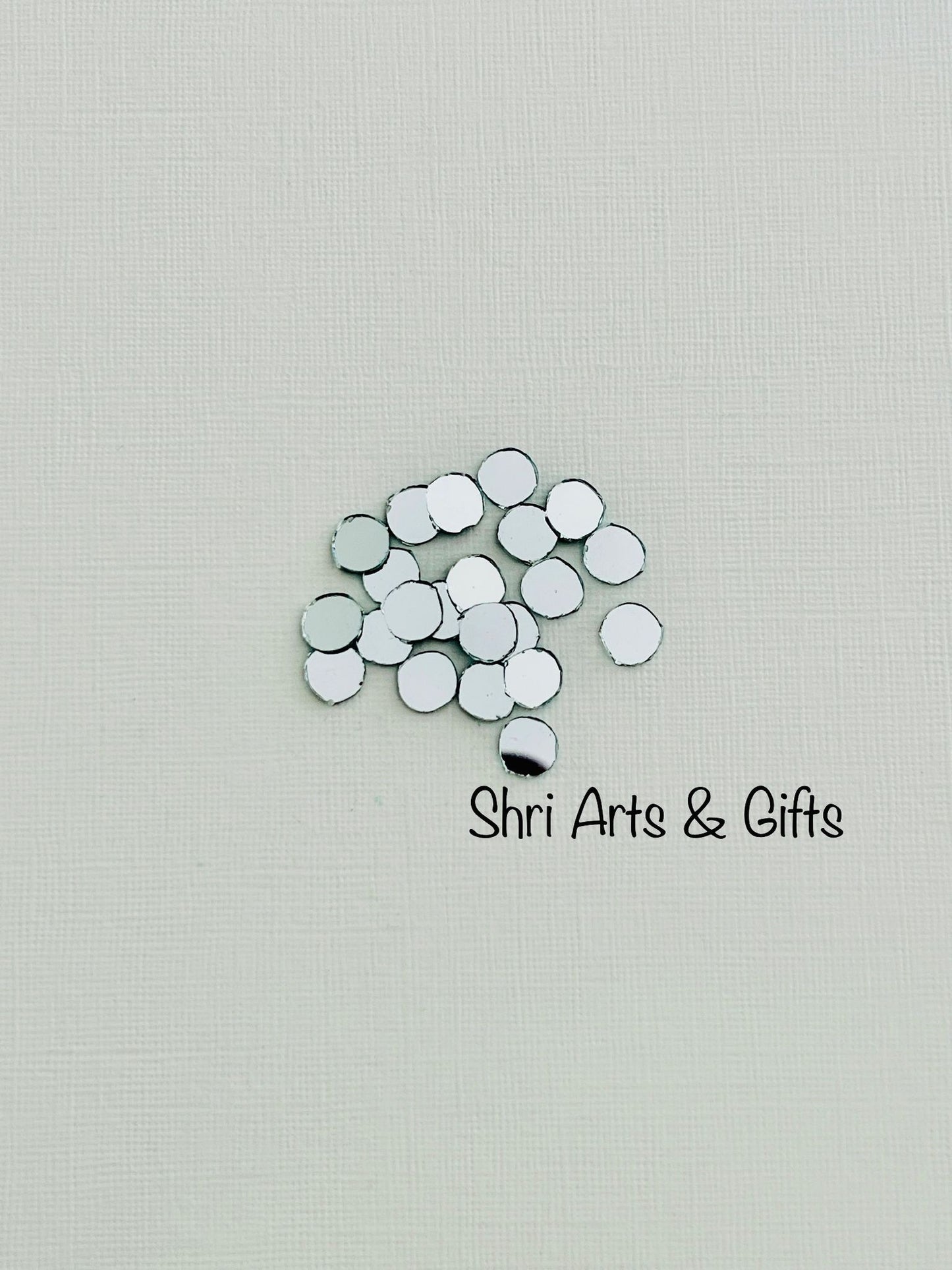 Round craft mirrors