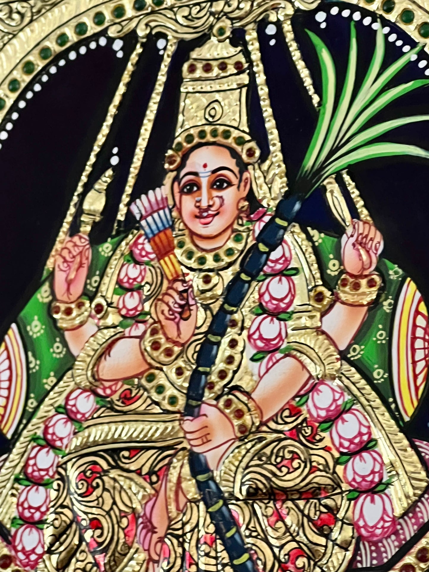 Lalitha Devi gift Tanjore painting