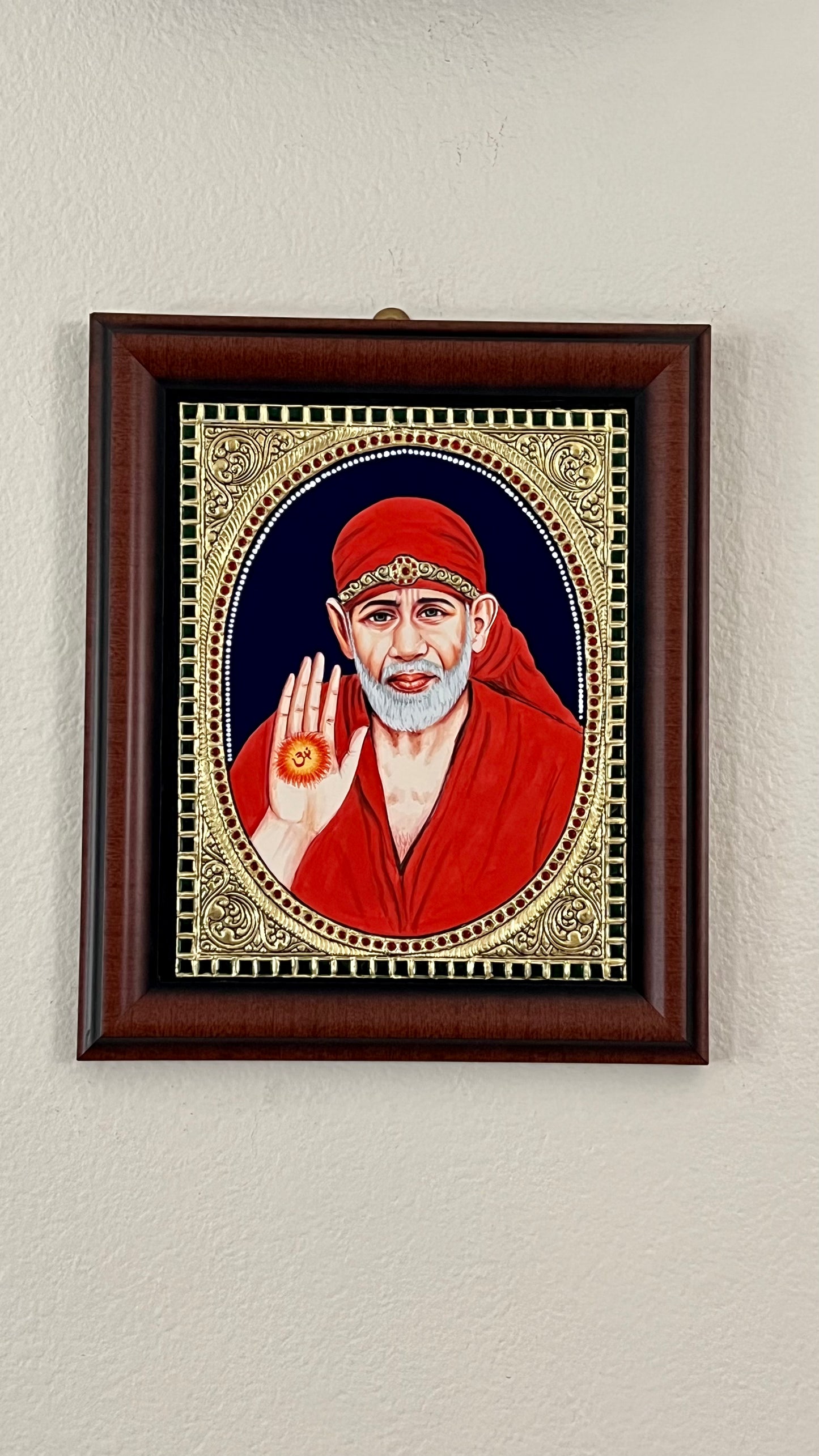 Shirdi Sai baba gift Tanjore painting