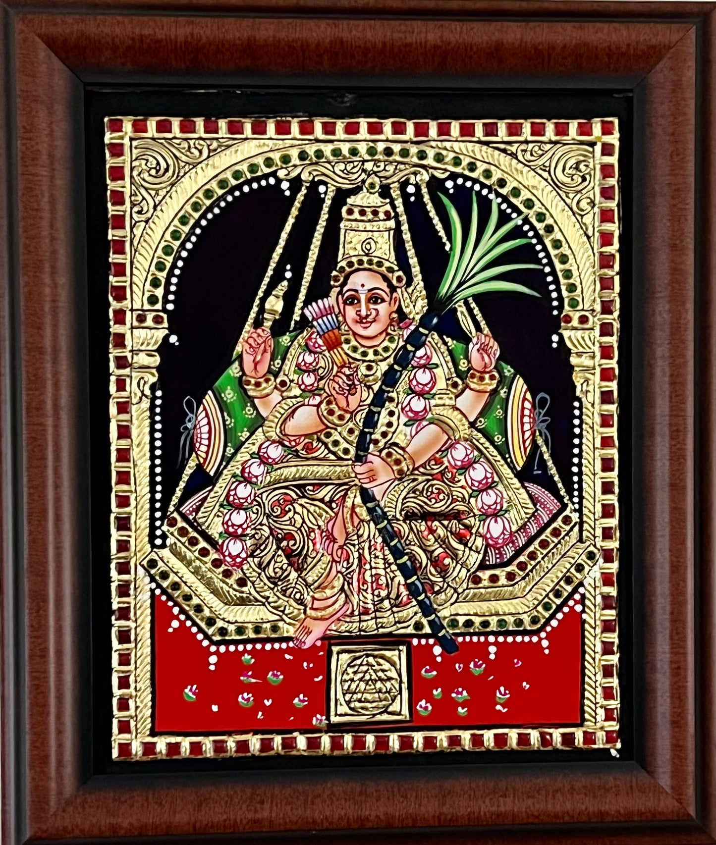 Lalitha Devi gift Tanjore painting