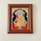 Divine Lord Lakshmi Narasimhar Tanjore painting