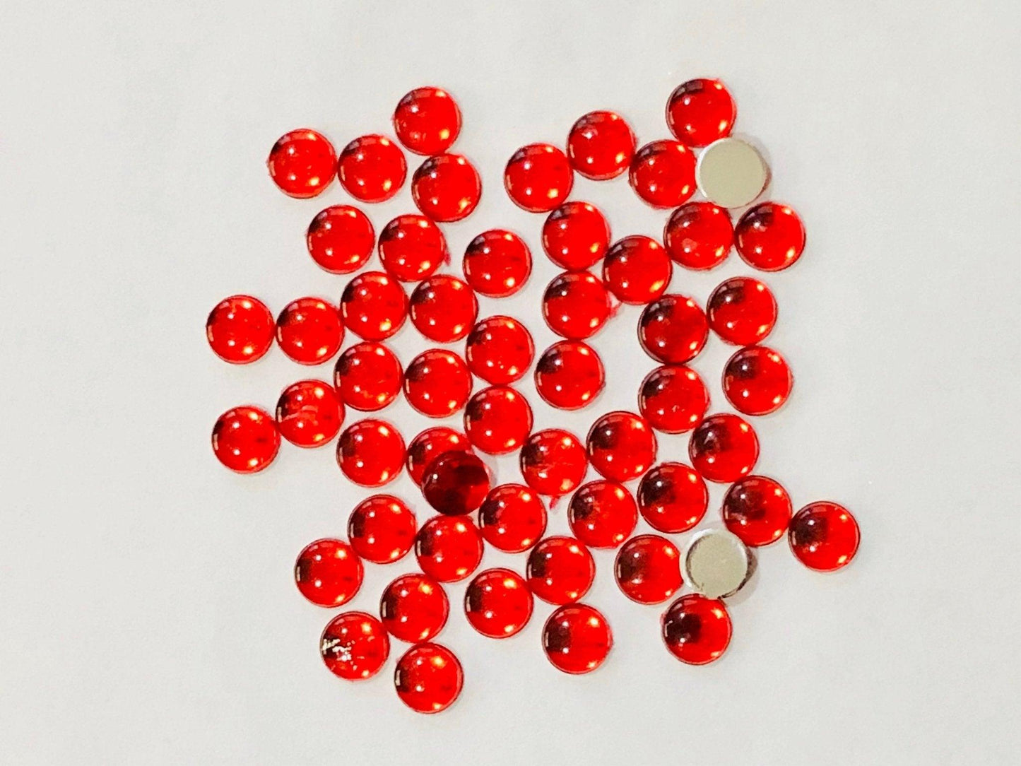 700 pack 6 MM Round Kundan Stones - Shri Arts & Gifts
