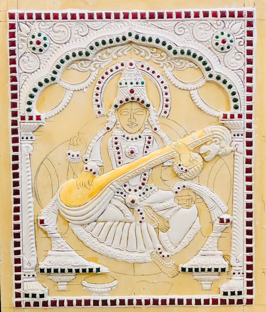 Saraswathi Devi Muck board 10x12”