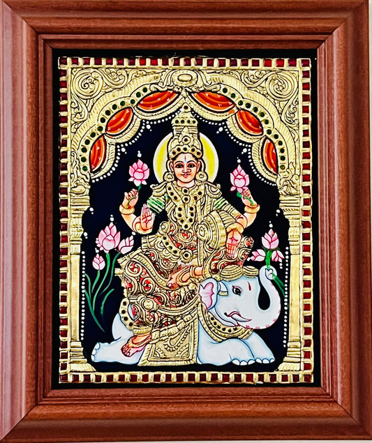 Dhanalakshmi Devi gift Tanjore painting