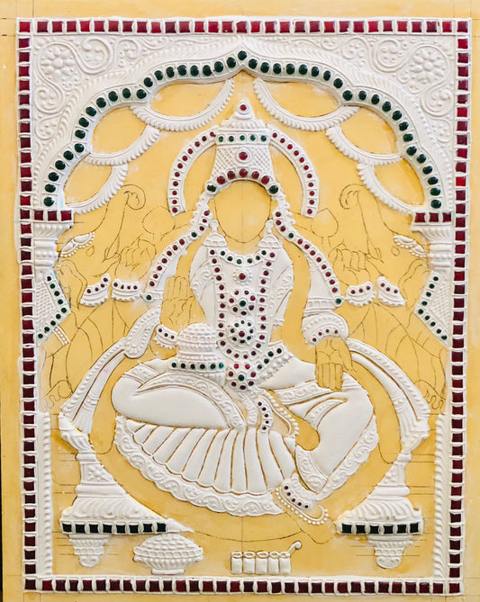 Gajalakshmi Devi Muck board 11x14”