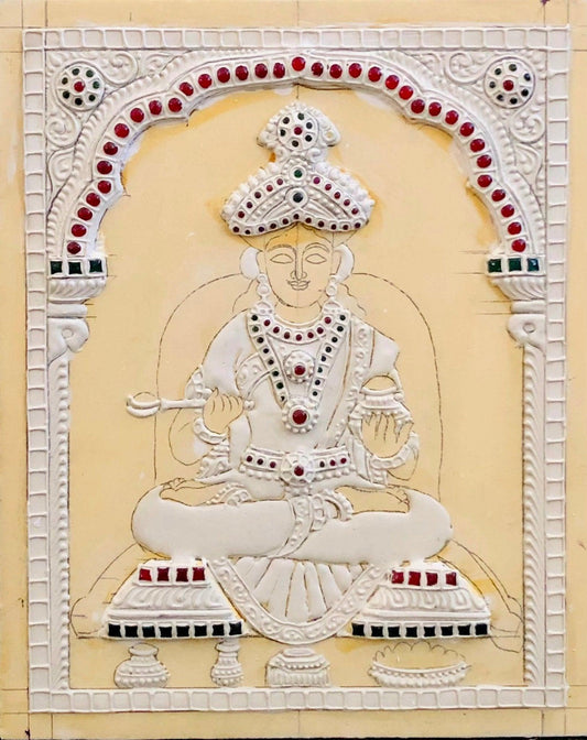 Kasi Annapoorni Devi Muck board 8x10” - Shri Arts & Gifts