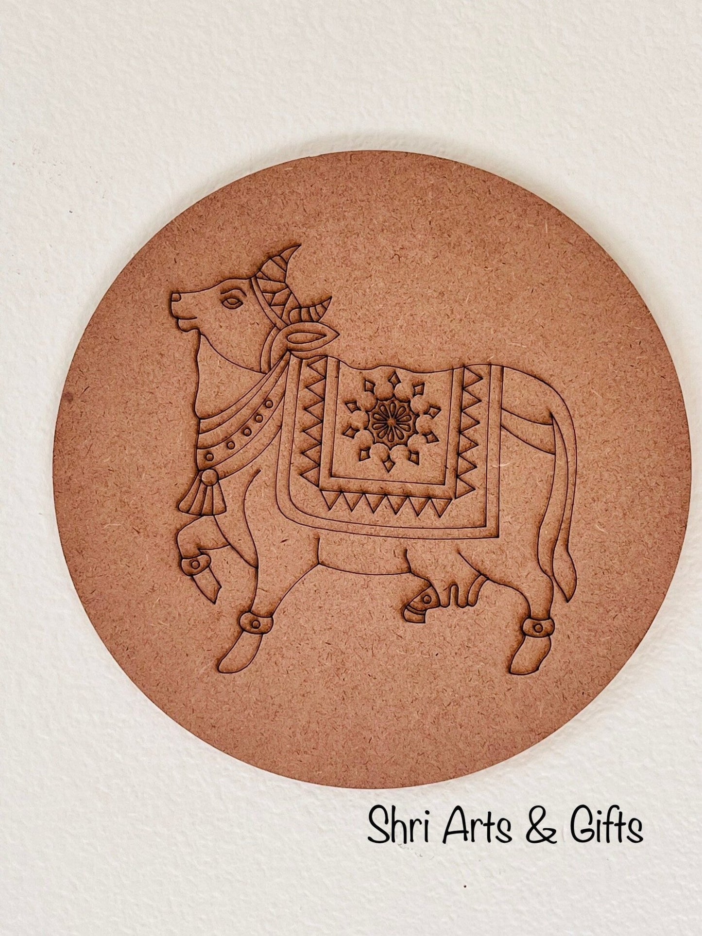 Premarked MDF base for DIY art projects - mdf art, acrylic painting shipped from USA - Shri Arts & Gifts