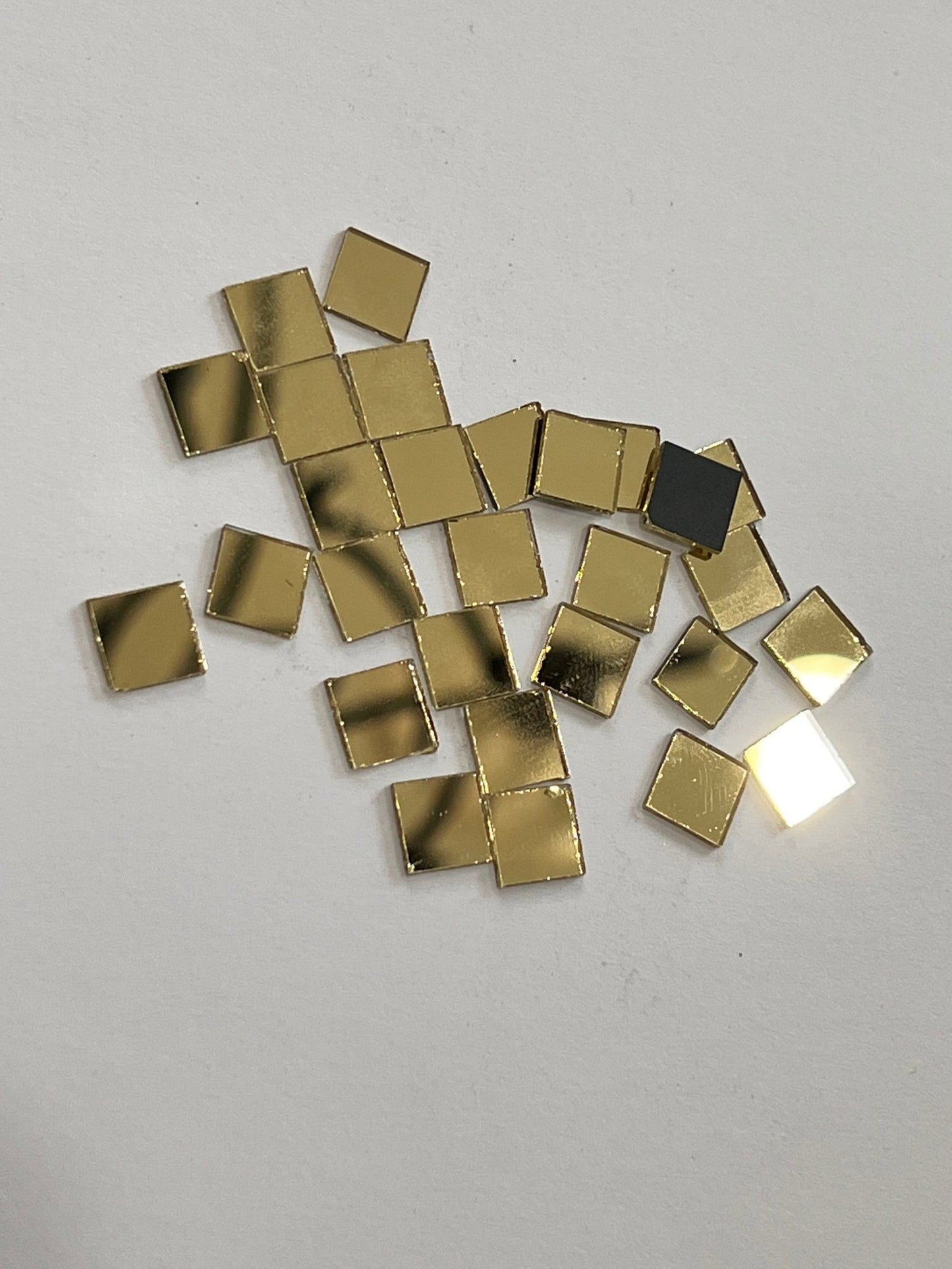 Square Gold glass mirrors - Shri Arts & Gifts