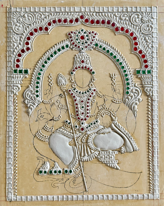 Lord Murugar Muck board 8x10”