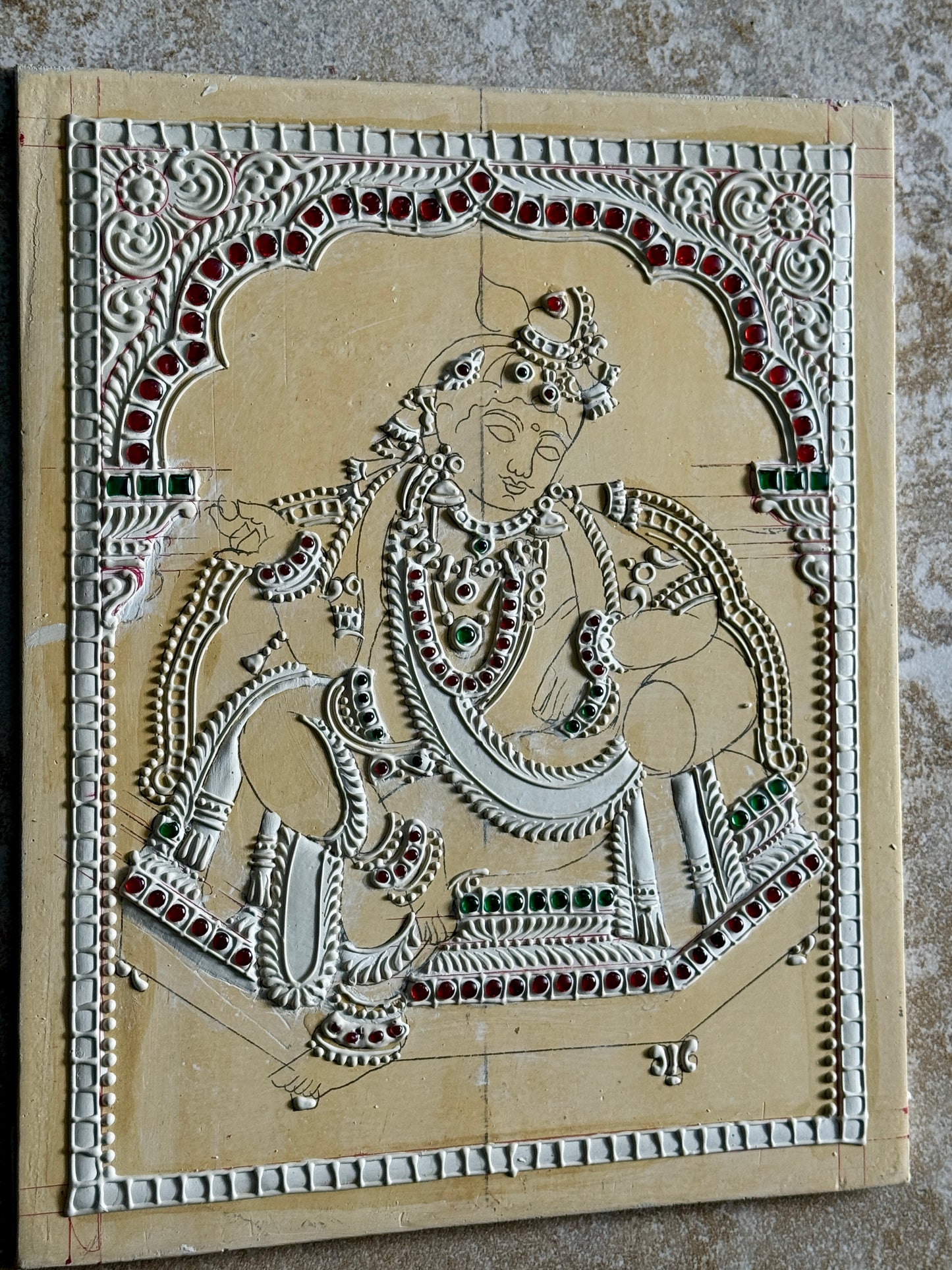 Darbar Krishna Muck board 8x10”