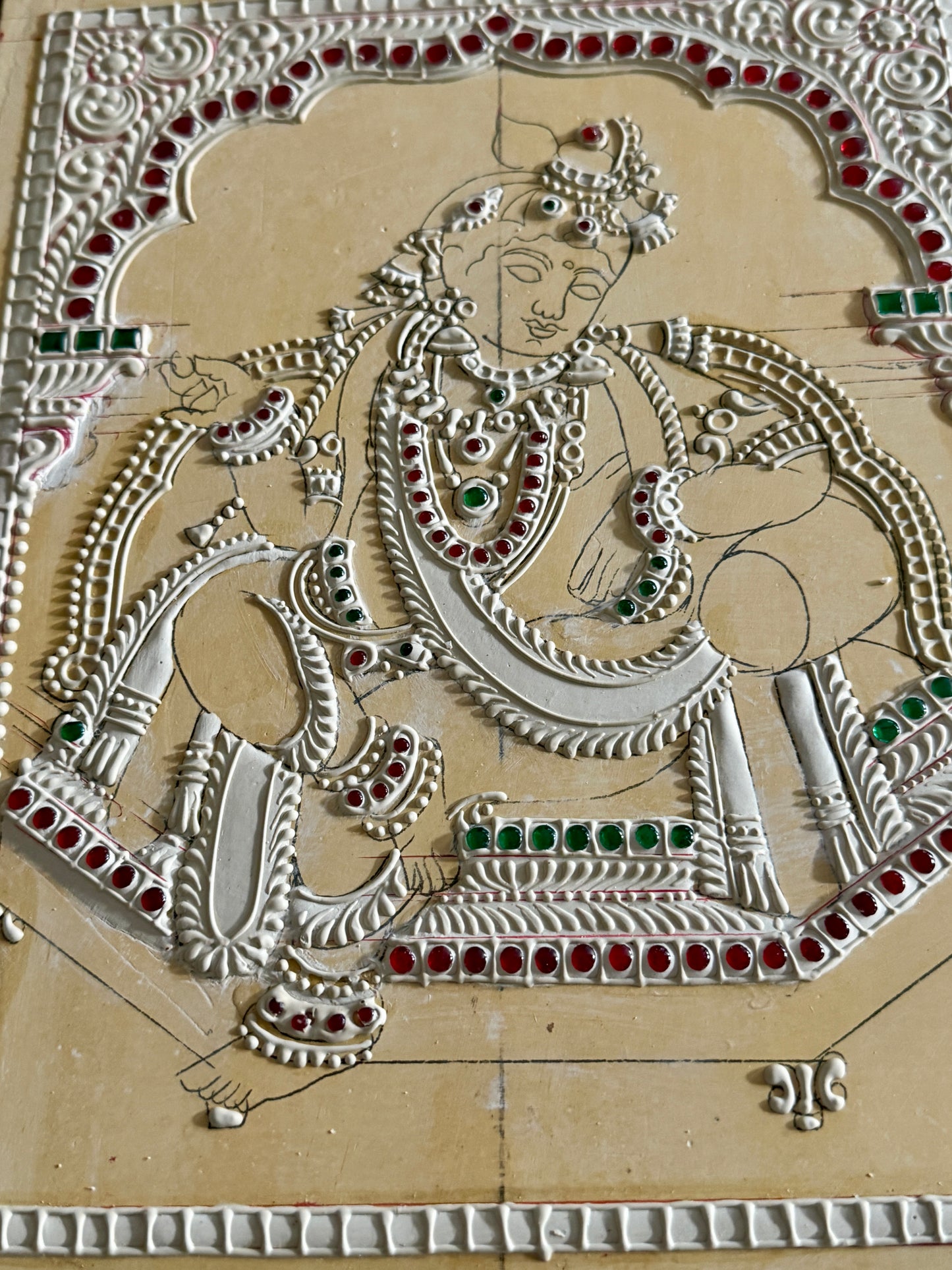 Darbar Krishna Muck board 8x10”