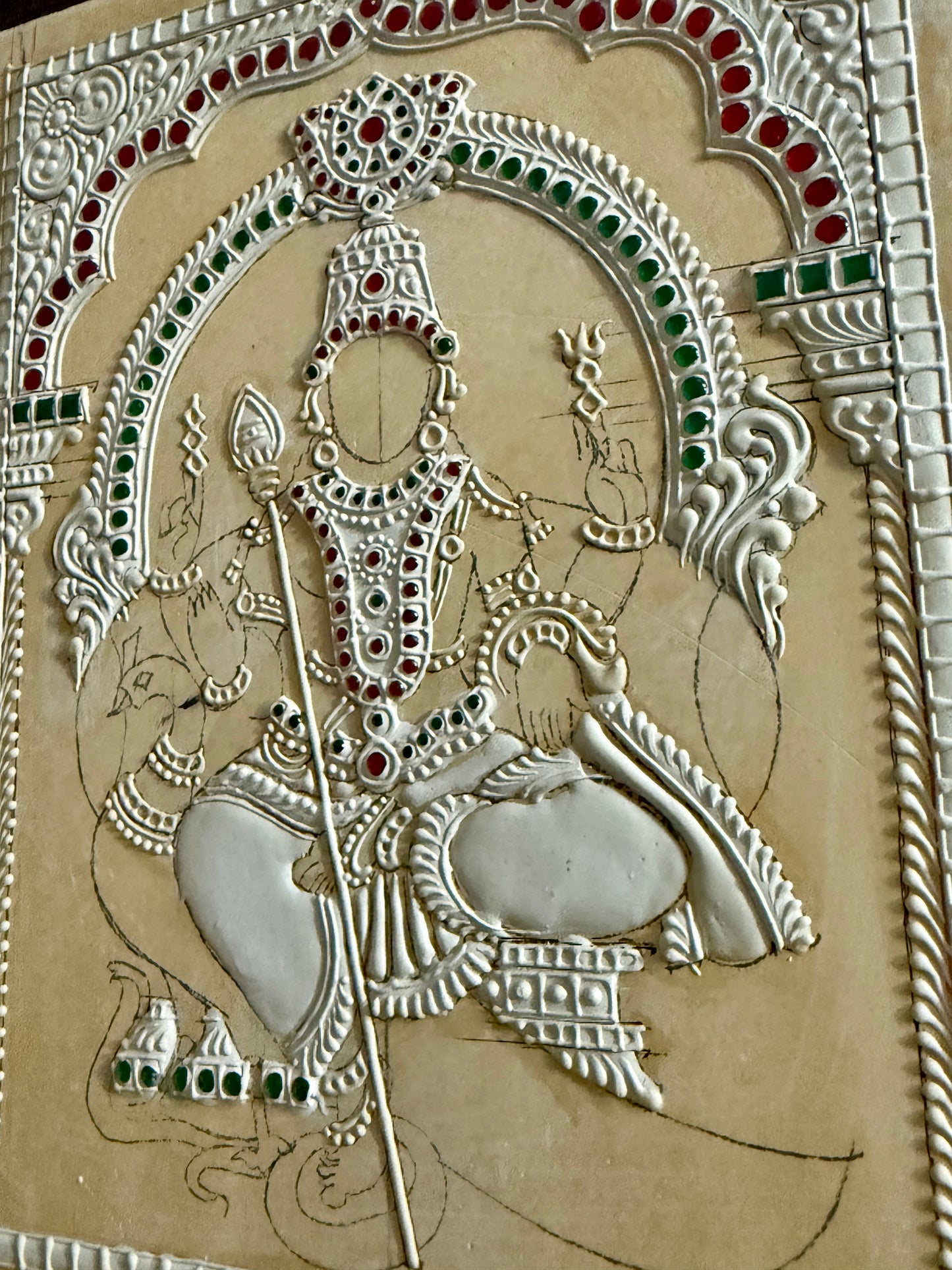 Lord Murugar Muck board 8x10”