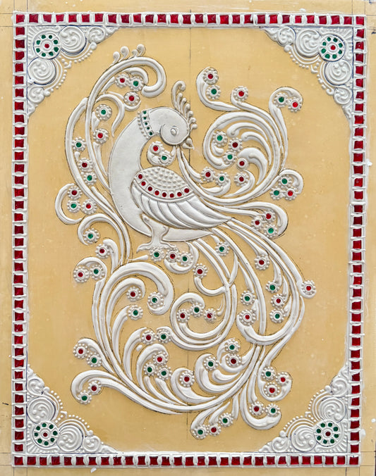 Peacock Muck board 11x14”
