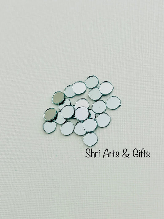 Round craft mirrors