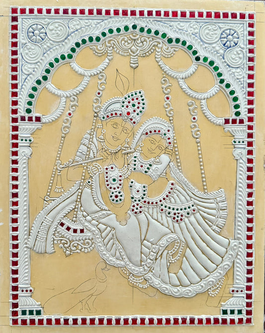 Swing Radha krishna Muck board 11x14”