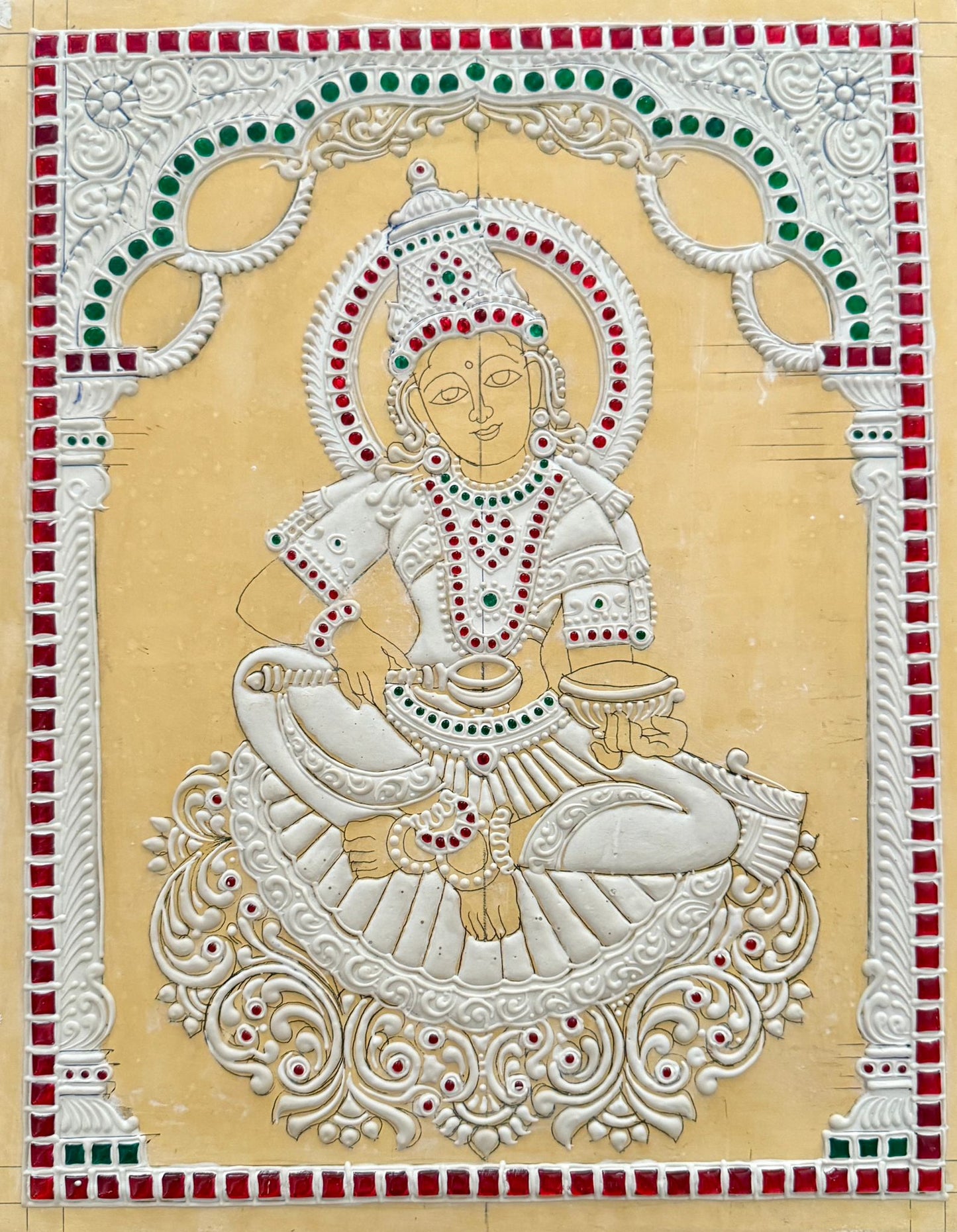 Annapoorani Devi Muck board 11x14”