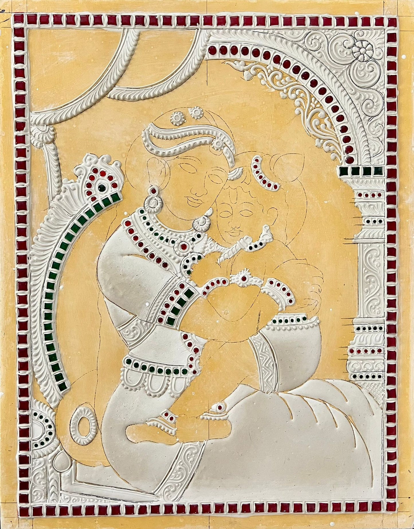 Yasodha Krishna Muck board 11x14”
