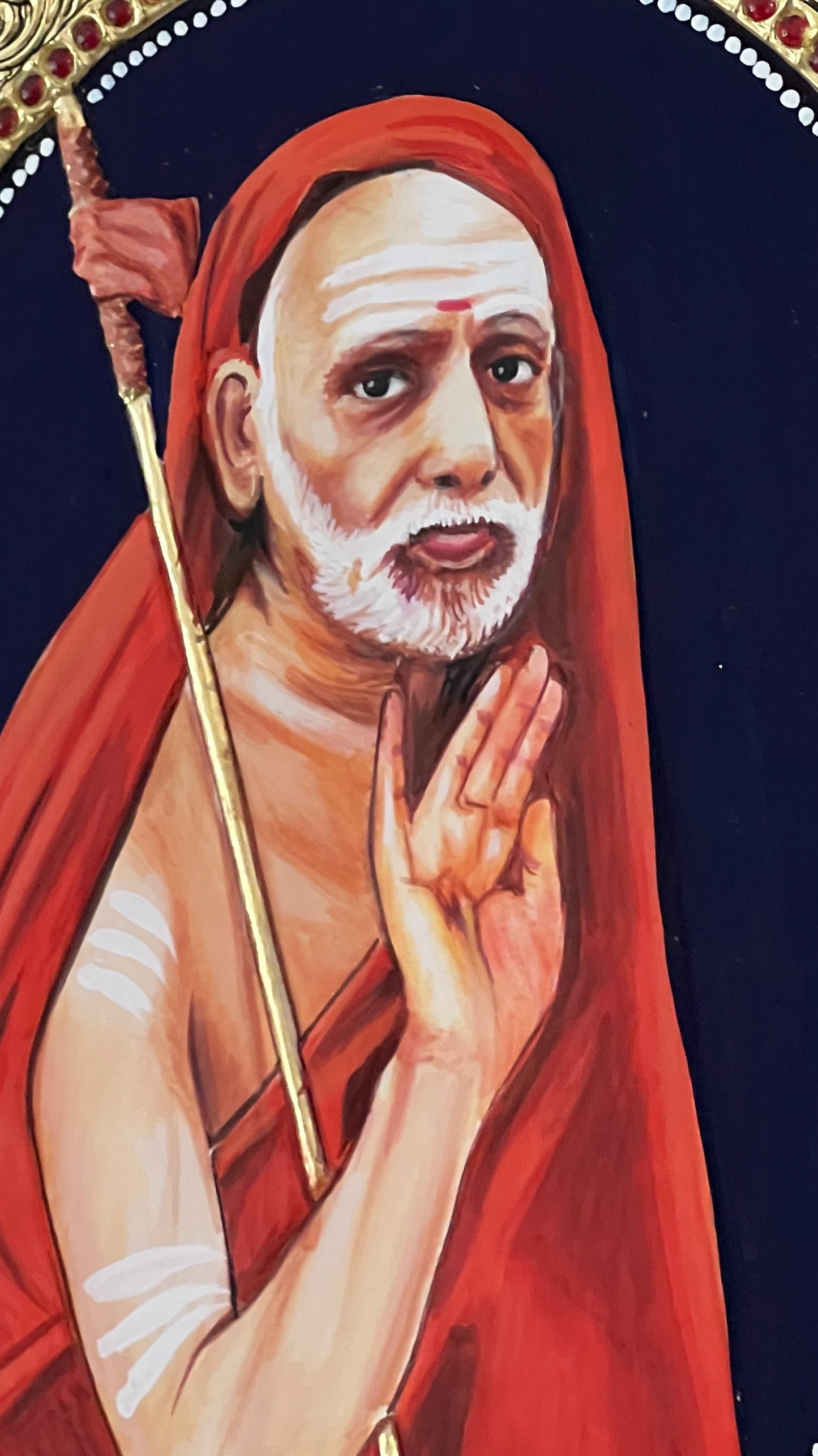 Kanchi Periyava gift Tanjore painting