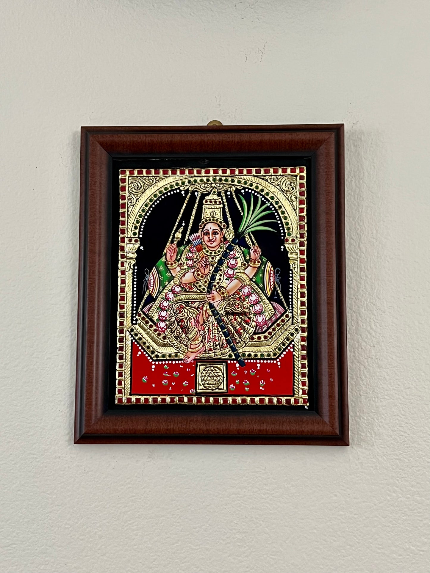 Lalitha Devi gift Tanjore painting