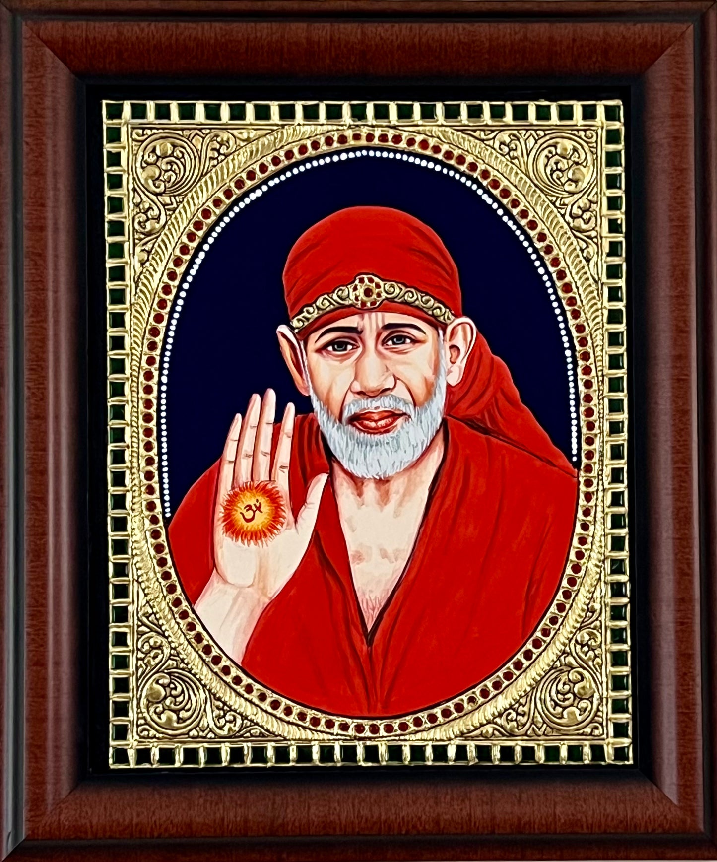 Shirdi Sai baba gift Tanjore painting