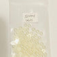 Acrylic Half Round pearls - White Ivory - Shri Arts & Gifts