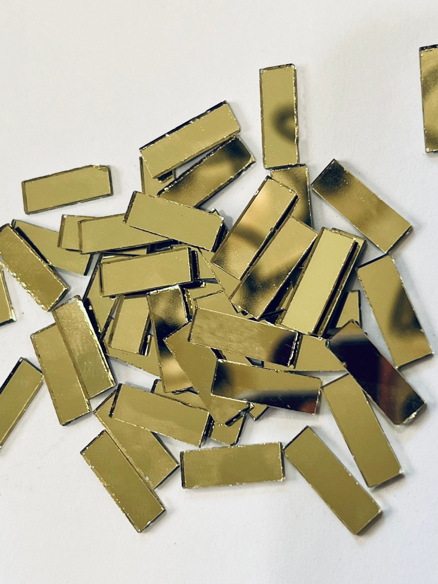 Rectangle Gold craft mirrors - Shri Arts & Gifts
