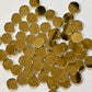 Round Gold craft mirrors - Shri Arts & Gifts